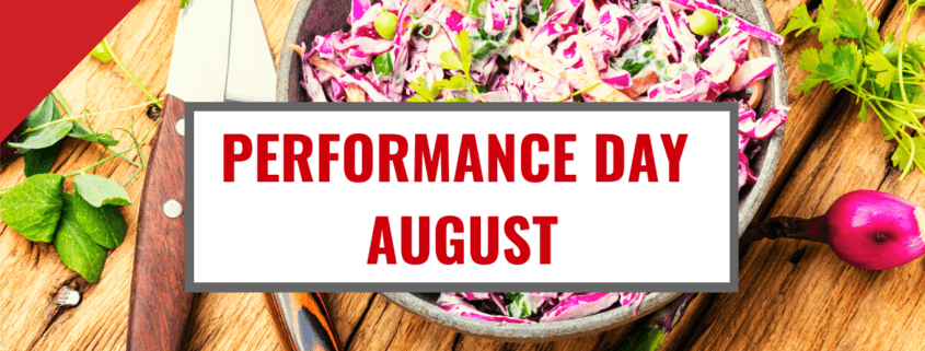 Performance Day August 2022